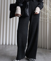 YENNA | ベロアロングパンツ(その他パンツ)