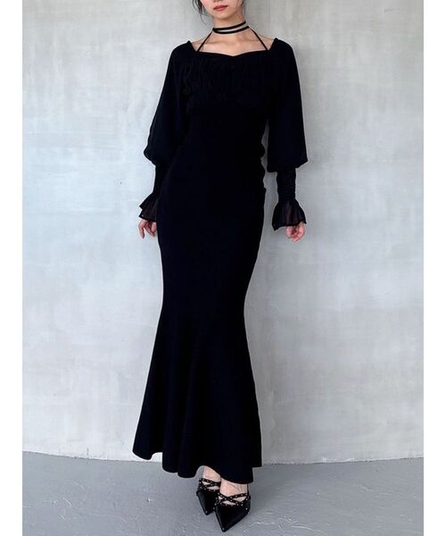 セール】チョーカードッキングマーメイドワンピース（ワンピース