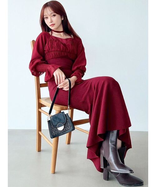 チョーカードッキングマーメイドワンピース　RESEXXY セール】チョーカードッキングマーメイドワンピース（ワンピース