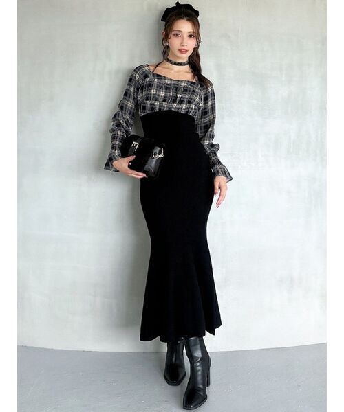 セール】チョーカードッキングマーメイドワンピース（ワンピース