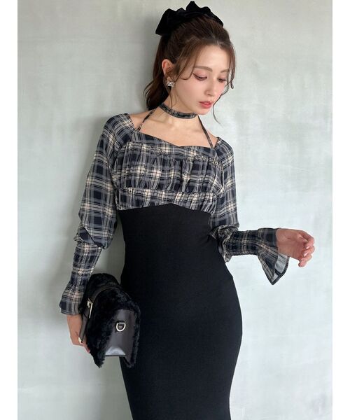 RESEXXY（リゼクシー）の「チョーカードッキングマーメイドワンピース（ワンピース・レディース・その他1/レッド/ブラック・FREE）」の20枚目の写真