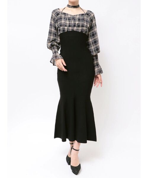 セール】チョーカードッキングマーメイドワンピース（ワンピース