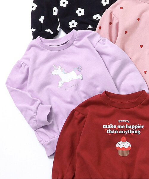 セール】【ジュニア対応】GIRLSバラエティトレーナー/7days Style