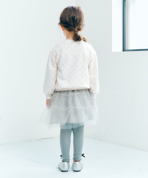 apres les cours(アプレレクール)の「【ジュニア対応】GIRLSバラエティトレーナー/7days Style(スウェット・キッズ・ラベンダー/ブラック/アイボリー/ピンク/レッド/ネイビー・100/90/140/130/110/80/120)」の15枚目の写真