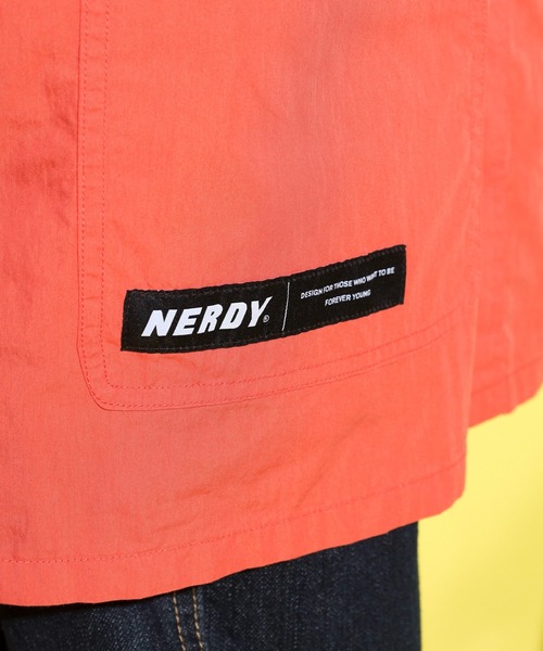 NERDY(ノルディ)の「リンクルシャツジャケット(その他アウター・レディース・コーラル・M/S)」の13枚目の写真