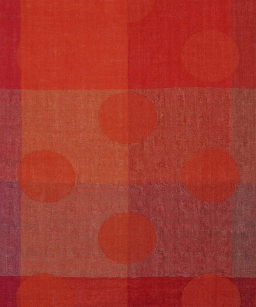 Paul Smith(ポールスミス)の「コントラストチェック&ドット ストール【250417】(ストール/ショール・メンズ・ダークグレー/マルーン・FREE)」の7枚目の写真