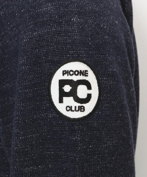 Picone CLUB(ピッコーネクラブ)の「【メンズ】ウール混スウェット風ニット(ニット/セーター・メンズ・ネイビー/グレー・L/LL)」の12枚目の写真