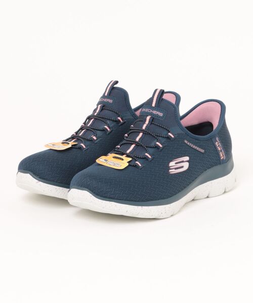 SKECHERS(スケッチャーズ)の「《SKECHERS》43 SUMMITS-BEST CHOICE(スニーカー・レディース・ブラック/ネイビー/グレー・24.5cm/24.0cm/23.5cm/23.0cm)」の1枚目の写真