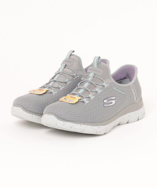 SKECHERS(スケッチャーズ)の「《SKECHERS》43 SUMMITS-BEST CHOICE(スニーカー・レディース・ブラック/ネイビー/グレー・24.5cm/24.0cm/23.5cm/23.0cm)」の3枚目の写真