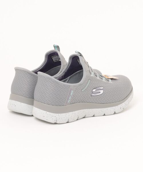SKECHERS(スケッチャーズ)の「《SKECHERS》43 SUMMITS-BEST CHOICE(スニーカー・レディース・ブラック/ネイビー/グレー・24.5cm/24.0cm/23.5cm/23.0cm)」の4枚目の写真