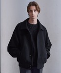 CLEL（クレイル）の「【CLEL】Wool Blend Tech Melton 2Way Blouson / ウールブレンド テックメルトン2wayブルゾン（ブルゾン・S）」
