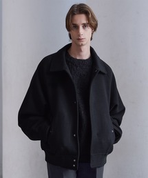 CLEL（クレイル）の「【CLEL】Wool Blend Tech Melton 2Way Blouson / ウールブレンド テックメルトン2wayブルゾン（ブルゾン）」