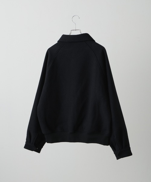 CLEL（クレイル）の「【CLEL】Wool Blend Tech Melton 2Way Blouson