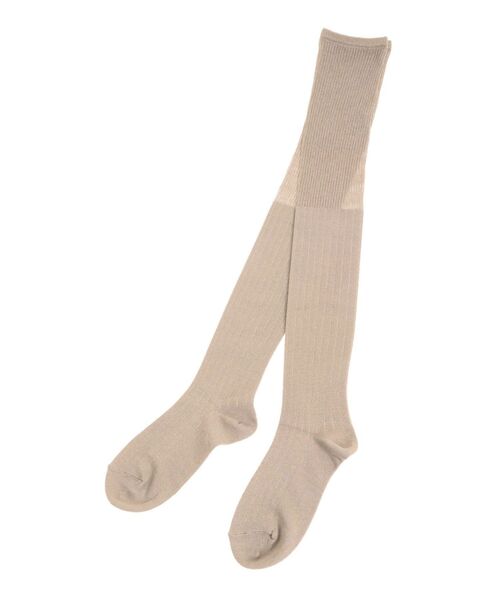MURUA(ムルーア)の「サイハイリブソックス(ソックス/靴下・レディース・グレー/ベージュ・FREE)」の16枚目の写真