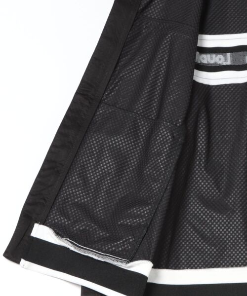 Loudmouth(ラウドマウス)の「【Loudmouth/ラウドマウス】レディースライトボンディングブルゾン 防風 バックプリント ゴルフ(ブルゾン・レディース・ブラック・MEDIUM/LARGE)」の3枚目の写真