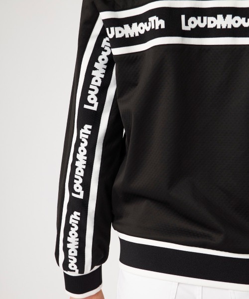 Loudmouth(ラウドマウス)の「【Loudmouth/ラウドマウス】レディースライトボンディングブルゾン 防風 バックプリント ゴルフ(ブルゾン・レディース・ブラック・MEDIUM/LARGE)」の7枚目の写真