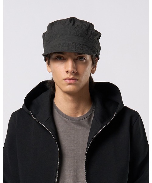 wjk（ダヴルジェイケイ）の「solid engineer cap（キャップ・メンズ・ライトグレー/ダークネイビー/チャコール・FREE）」の5枚目の写真