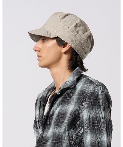 wjk（ダヴルジェイケイ）の「solid engineer cap（キャップ・メンズ・ライトグレー/ダークネイビー/チャコール・FREE）」の10枚目の写真