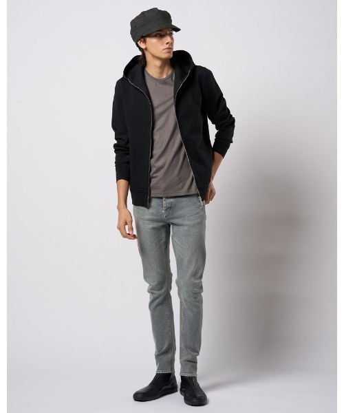 wjk（ダヴルジェイケイ）の「solid engineer cap（キャップ・メンズ・ライトグレー/ダークネイビー/チャコール・FREE）」の18枚目の写真