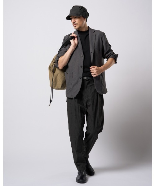 wjk（ダヴルジェイケイ）の「solid engineer cap（キャップ・メンズ・ライトグレー/ダークネイビー/チャコール・FREE）」の21枚目の写真