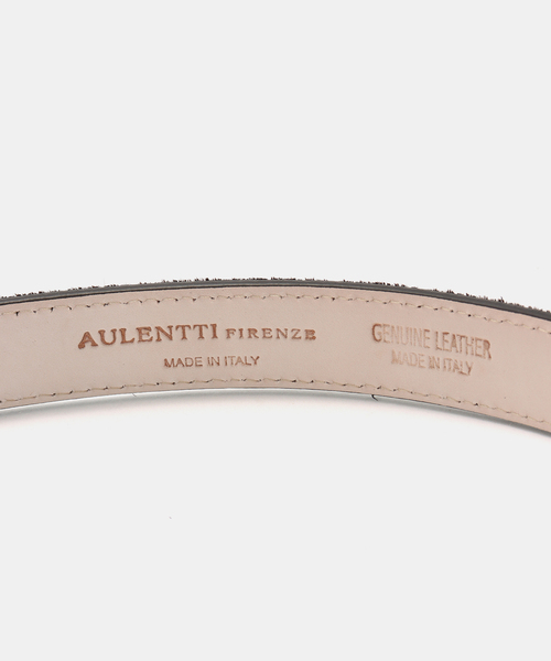 AULENTTI(オウレンティ)の「AULENTTI/オウレンティ SLOBE ハラコベルト TI-460-25S-PO(ベルト・レディース・ブラウン・FREE)」の8枚目の写真