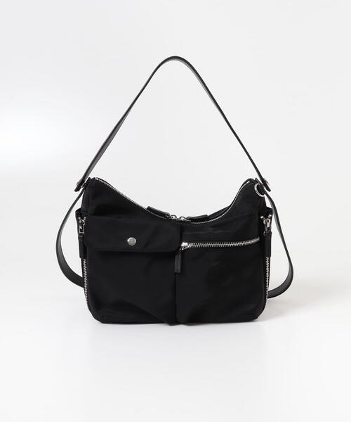 RODE SKO(ロデスコ)の「hun RODESKO Dual pocket(ショルダーバッグ・レディース・ブラック/ブラウン・ONE)」の6枚目の写真