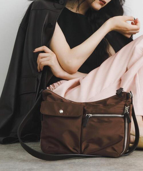 RODE SKO(ロデスコ)の「hun RODESKO Dual pocket(ショルダーバッグ・レディース・ブラック/ブラウン・ONE)」の14枚目の写真