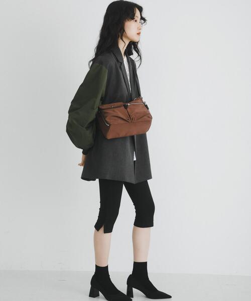 RODE SKO(ロデスコ)の「hun RODESKO Dual pocket(ショルダーバッグ・レディース・ブラック/ブラウン・ONE)」の18枚目の写真