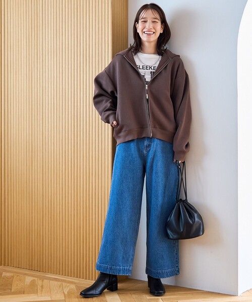 coen（コーエン）の「コットンフォトプリントロンT（Tシャツ/カットソー・レディース・オフホワイト/ダークグレー/その他1・M/L）」の7枚目の写真