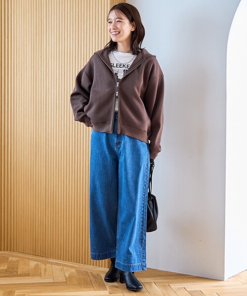 coen（コーエン）の「コットンフォトプリントロンT（Tシャツ/カットソー・レディース・オフホワイト/ダークグレー/その他1・M/L）」の8枚目の写真