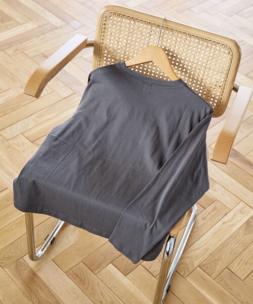 coen（コーエン）の「コットンフォトプリントロンT（Tシャツ/カットソー・レディース・オフホワイト/ダークグレー/その他1・M/L）」の11枚目の写真