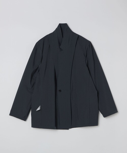 SHIPS Colors:〈洗濯機可能〉ナイロン ストレッチ ダブル ジャケット