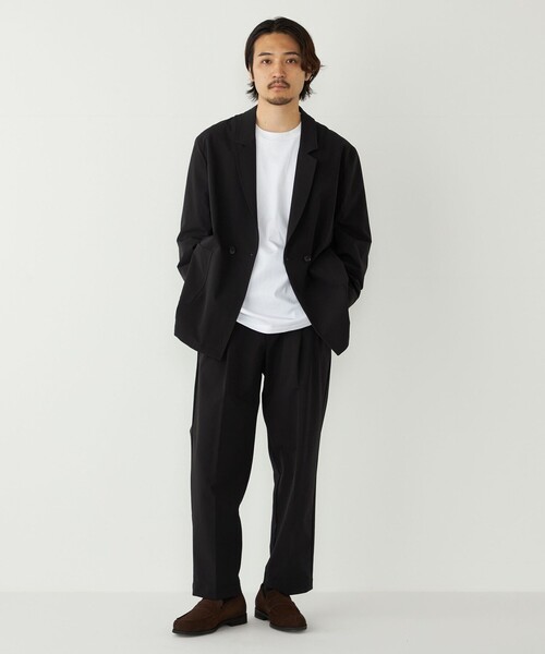 セール】SHIPS Colors:〈洗濯機可能〉ナイロン ストレッチ ダブル