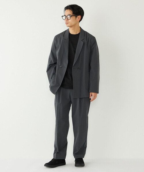 セール】SHIPS Colors:〈洗濯機可能〉ナイロン ストレッチ ダブル