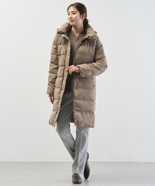 PEタフタダウンコート J.PRESS（J.プレス） ダウンコート ダウンジャケット 「洗える・2way