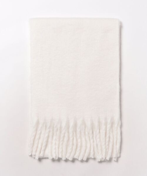 INGNI（イング）の「フリンジボリュームストール（ストール/ショール・レディース・ボルドー/ピンク/サックスブルー/オフホワイト/グレー/ホワイト系その他/ピンク系/サックスブルー系2・ONE SIZE）」の10枚目の写真