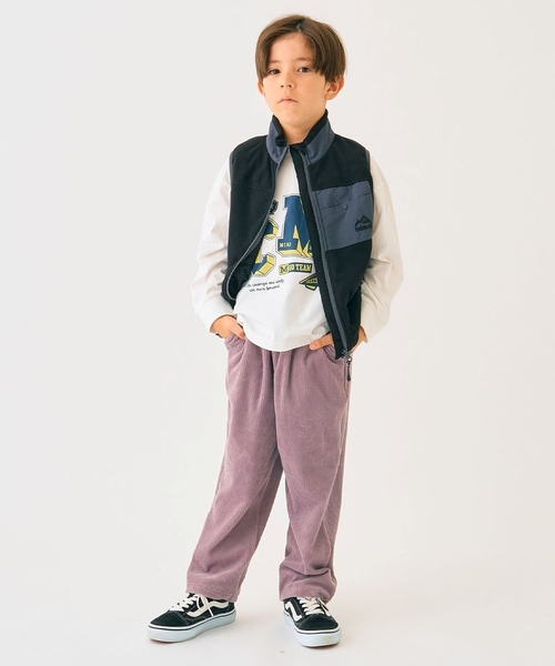 minimal（ミニマル）の「ニットコールパンツ（その他パンツ・キッズ・モスグリーン/アイボリー/ピンク/ベージュ/チャコール・110cm/90cm/140cm/130cm/120cm/100cm）」の20枚目の写真