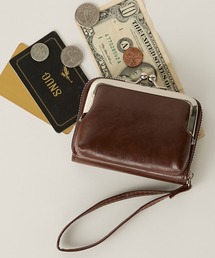 BONLECILL（ボンルシール）の「【BONLECILL Marche】《お札が折れない》がま口コインケース付き ジャバラウォレット／財布／カードケース（財布）」