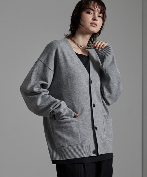 セール】【CIYOT-シヨウト-】ルーズシルエットメランジニット