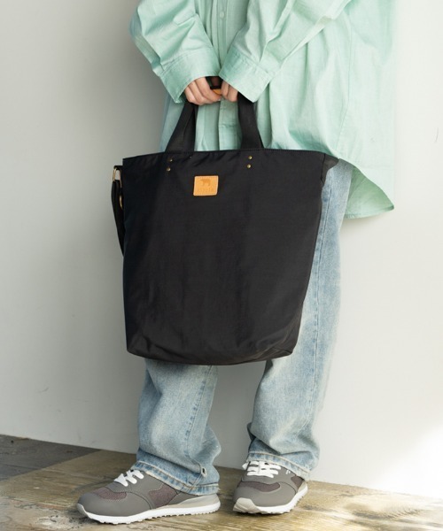 kippis(キッピス)の「2WAYトートバッグ<撥水加工>(トートバッグ・レディース・ブラック/カーキ/ベージュ/グレー・FREE)」の11枚目の写真