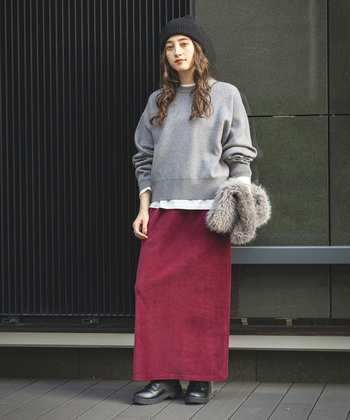 セール】カットコーデュロイスカート（スカート）｜GEORGE'S