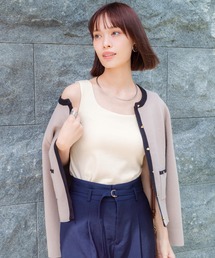 WING（ウイング）の「「シンクロブラトップ」　カップ付きタンクトップ（インナーウェア/肌着）」