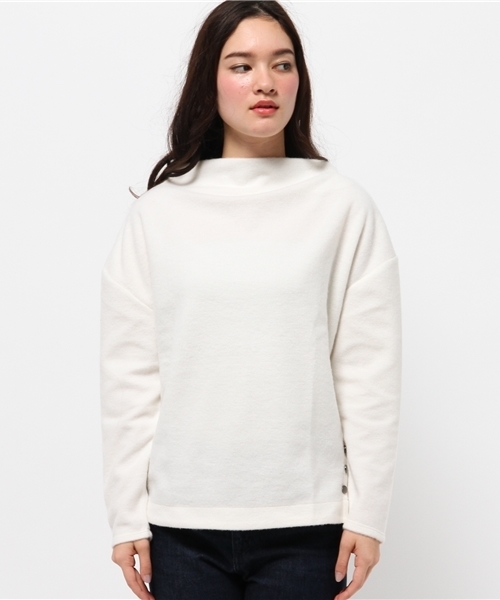 LBC(エルビーシー)の「ポリレーヨン起毛ボトルネックプルオーバー (Tシャツ/カットソー・レディース・イエロー/オフホワイト/ライトグレー・LARGE/MEDIUM)」の10枚目の写真