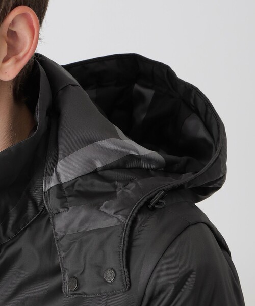 BLACK LABEL CRESTBRIDGE(ブラックレーベル・クレストブリッジ)の「シャドーチェック4WAYパデッドパーカー(ブルゾン・メンズ・グレー系その他/ブラック/ネイビー・L/M/XL)」の9枚目の写真