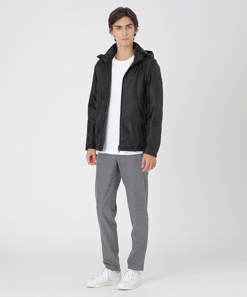 BLACK LABEL CRESTBRIDGE(ブラックレーベル・クレストブリッジ)の「シャドーチェック4WAYパデッドパーカー(ブルゾン・メンズ・グレー系その他/ブラック/ネイビー・L/M/XL)」の14枚目の写真