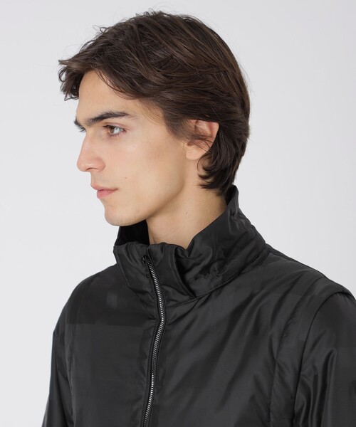 BLACK LABEL CRESTBRIDGE（ブラックレーベル・クレストブリッジ）の「シャドーチェック4WAYパデッドパーカー（ブルゾン・メンズ・グレー系その他/ブラック/ネイビー・L/M/XL）」の17枚目の写真
