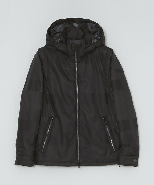 BLACK LABEL CRESTBRIDGE（ブラックレーベル・クレストブリッジ）の「シャドーチェック4WAYパデッドパーカー（ブルゾン・メンズ・グレー系その他/ブラック/ネイビー・L/M/XL）」の14枚目の写真