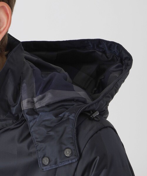 BLACK LABEL CRESTBRIDGE（ブラックレーベル・クレストブリッジ）の「シャドーチェック4WAYパデッドパーカー（ブルゾン・メンズ・グレー系その他/ブラック/ネイビー・L/M/XL）」の8枚目の写真
