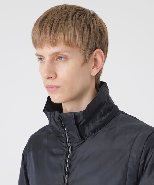 BLACK LABEL CRESTBRIDGE（ブラックレーベル・クレストブリッジ）の「シャドーチェック4WAYパデッドパーカー（ブルゾン・メンズ・グレー系その他/ブラック/ネイビー・L/M/XL）」の7枚目の写真