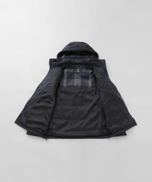 BLACK LABEL CRESTBRIDGE（ブラックレーベル・クレストブリッジ）の「シャドーチェック4WAYパデッドパーカー（ブルゾン・メンズ・グレー系その他/ブラック/ネイビー・L/M/XL）」の5枚目の写真